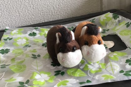 馬のぬいぐるみ